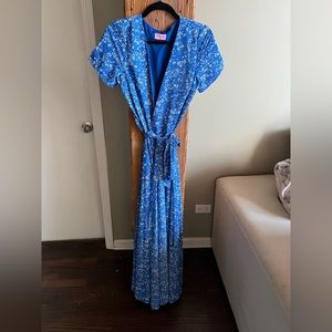 Pink Lily Maxi/Swim Cover-Up